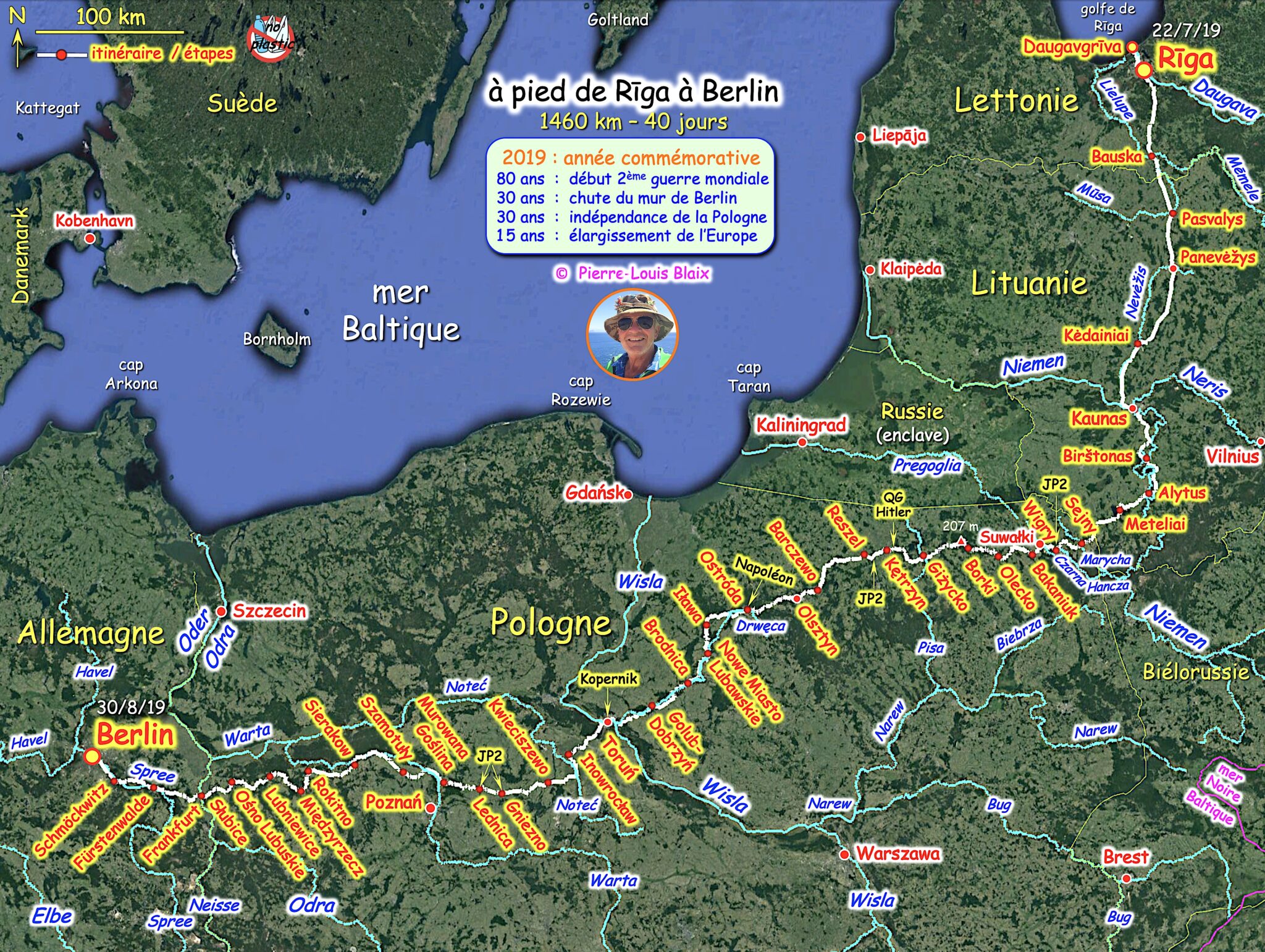 22 – A pied de Rīga à Berlin – Ligne de Partage